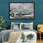Fairmount Park Winter Spillway Wall Art