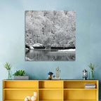 Fairmount Park Winter Spillway Wall Art