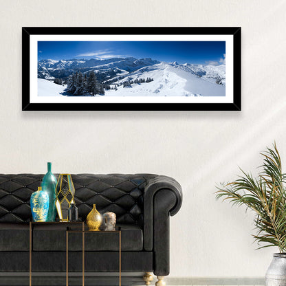Snowy Bernese Alps Wall Art