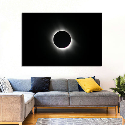 Centered Solar Eclipse Wall Art