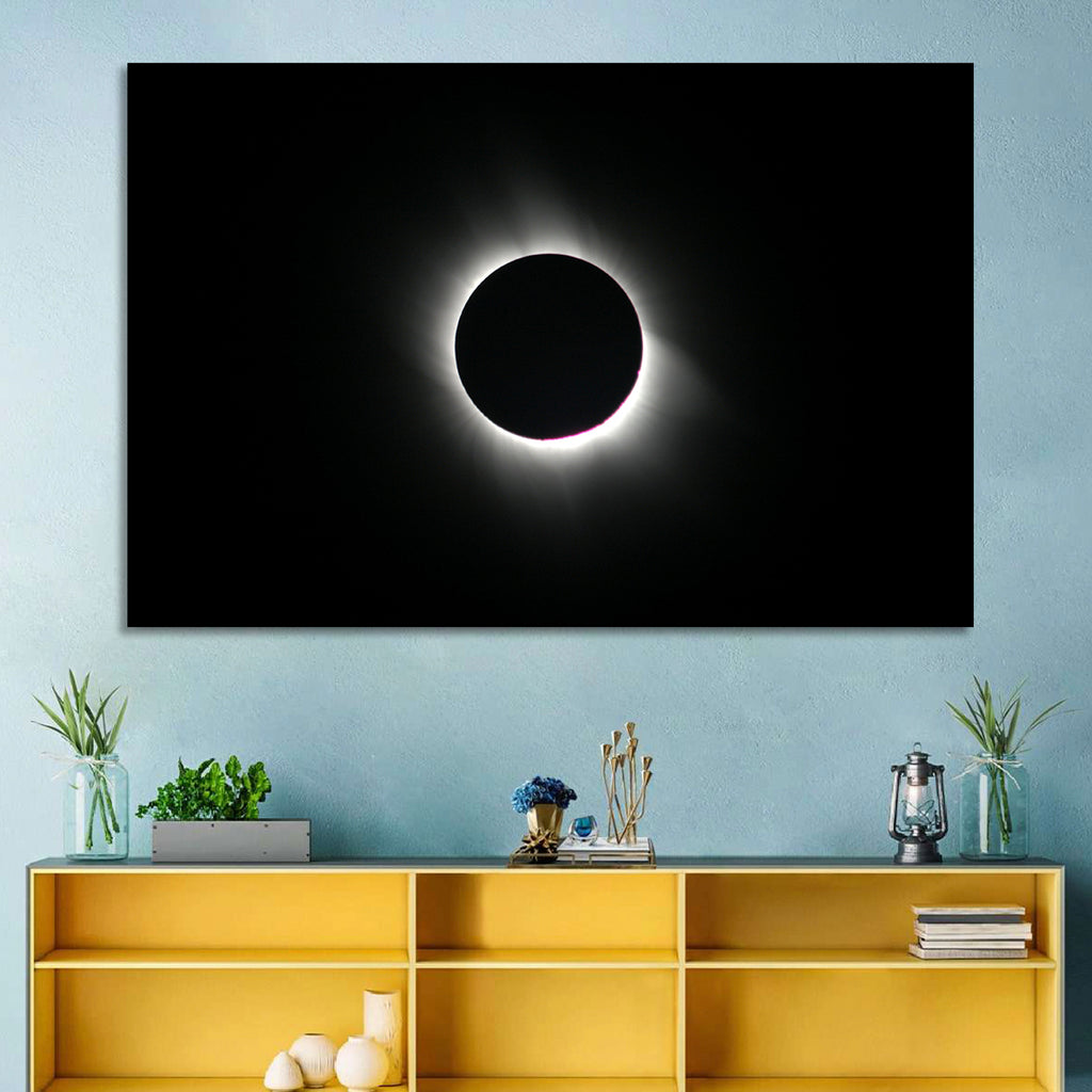 Centered Solar Eclipse Wall Art
