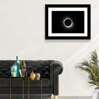 Centered Solar Eclipse Wall Art