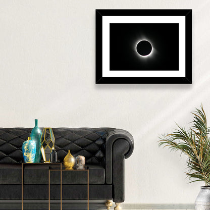 Centered Solar Eclipse Wall Art