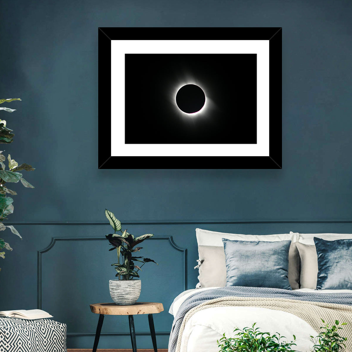 Centered Solar Eclipse Wall Art