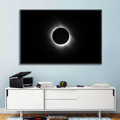 Centered Solar Eclipse Wall Art