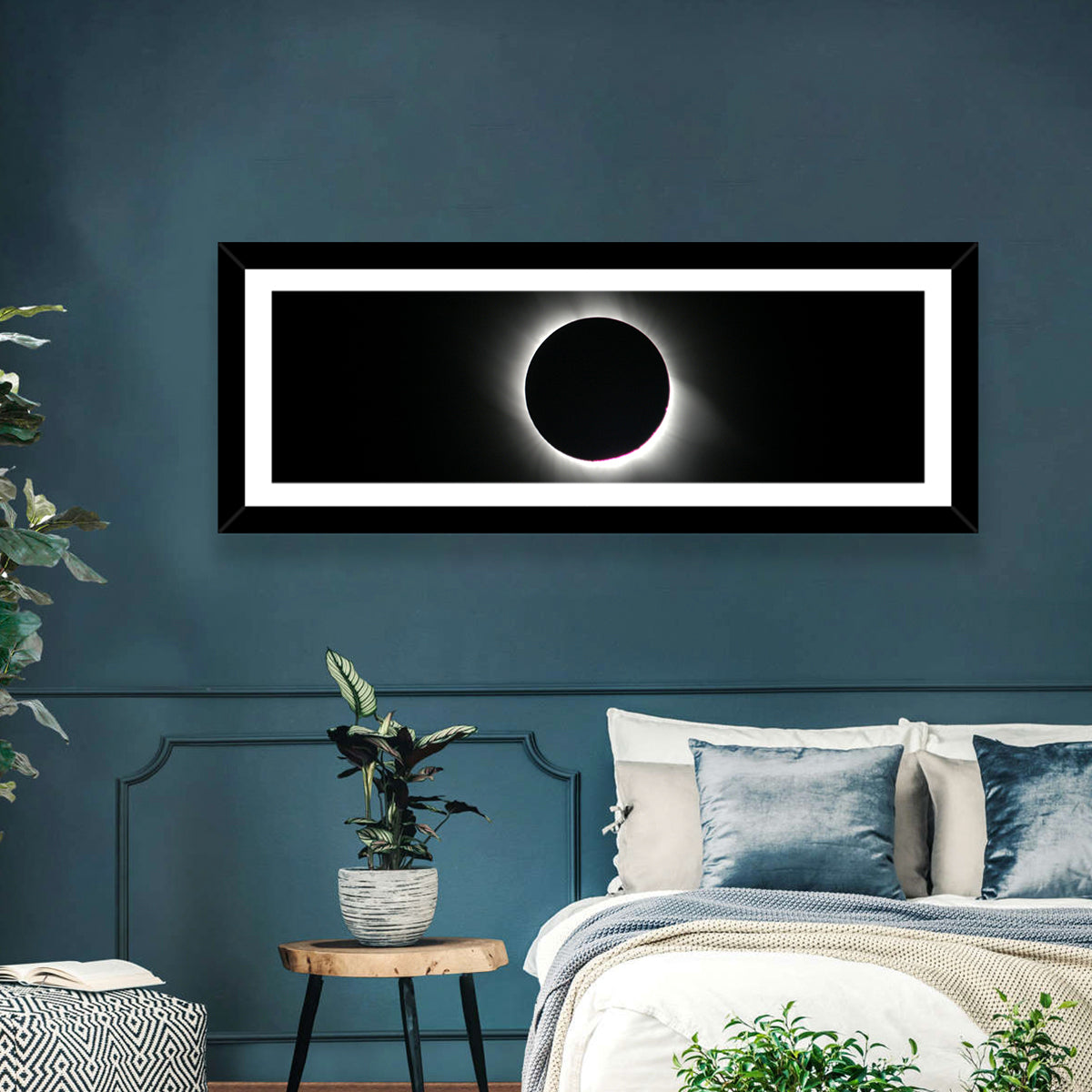 Centered Solar Eclipse Wall Art
