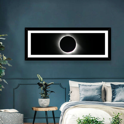Centered Solar Eclipse Wall Art