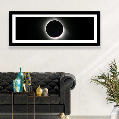 Centered Solar Eclipse Wall Art