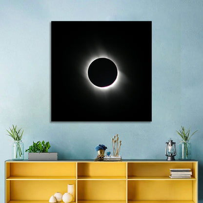 Centered Solar Eclipse Wall Art