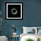 Centered Solar Eclipse Wall Art