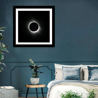 Centered Solar Eclipse Wall Art
