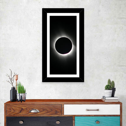 Centered Solar Eclipse Wall Art