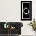 Centered Solar Eclipse Wall Art