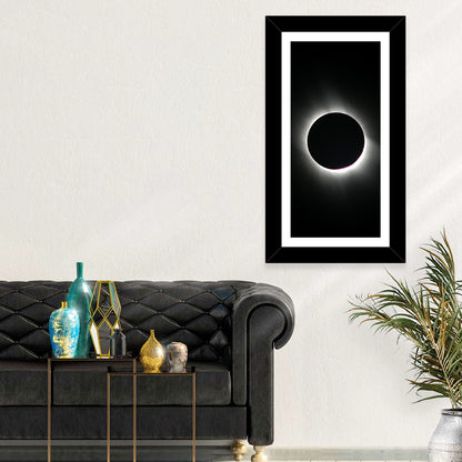Centered Solar Eclipse Wall Art