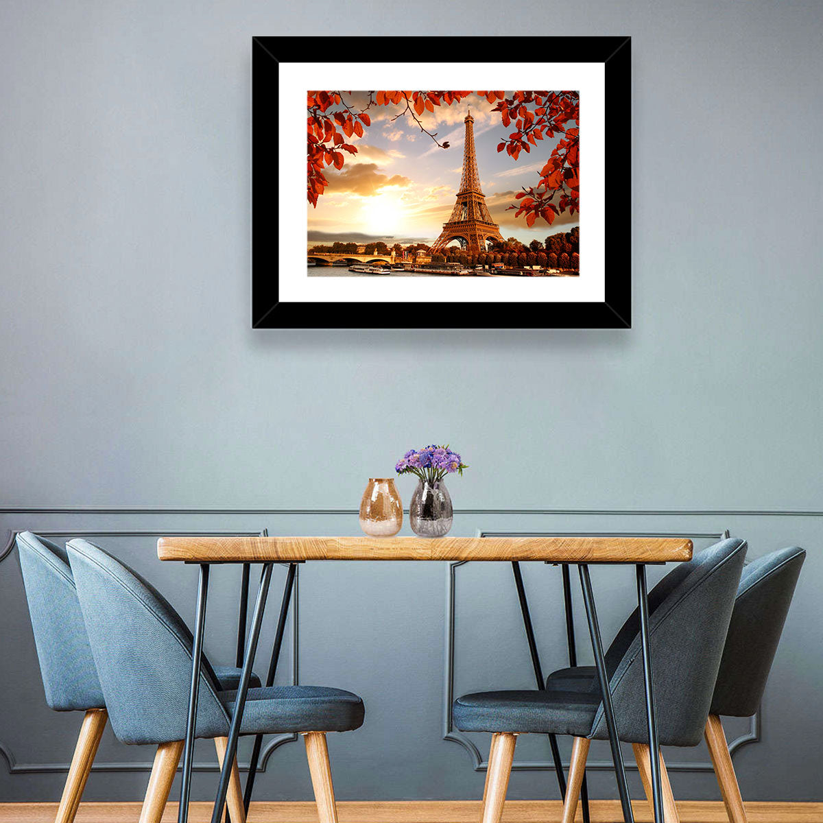 Eiffel Tower at Golden Hour Wall Art