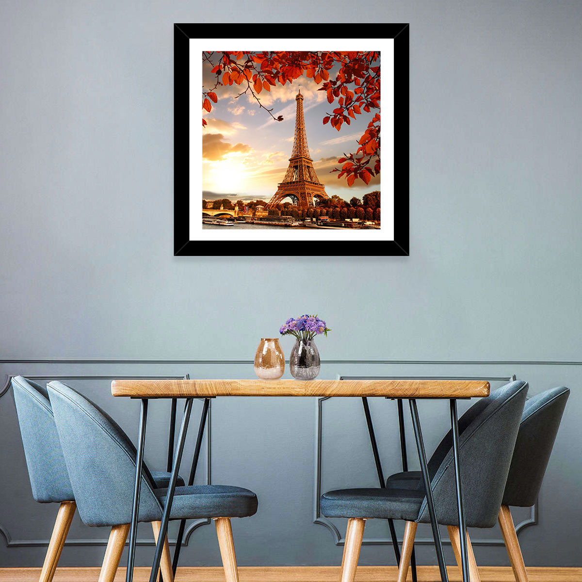 Eiffel Tower at Golden Hour Wall Art