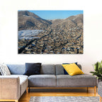 Kabul Winter Cityscape Wall Art