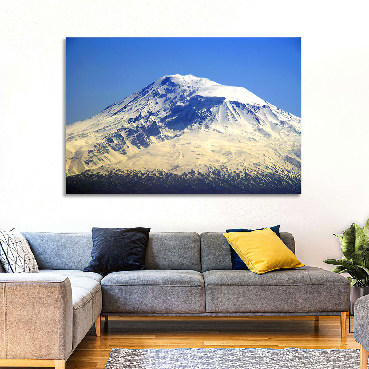 Mount Ararat Winter Summit Wall Art