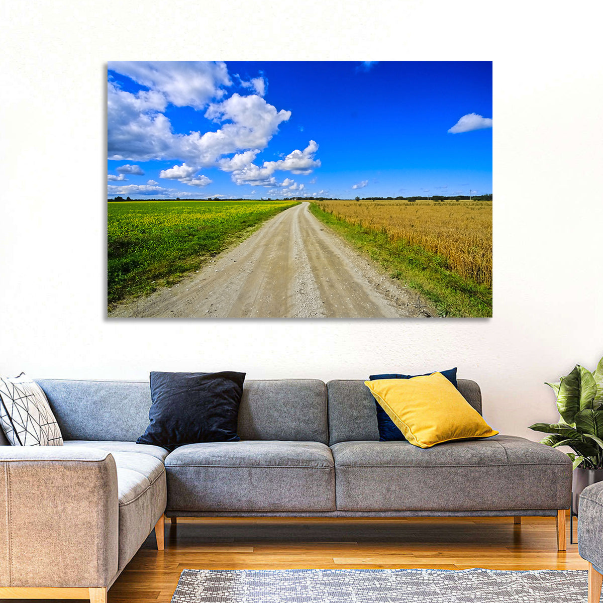 Estonian Summer Fields Wall Art