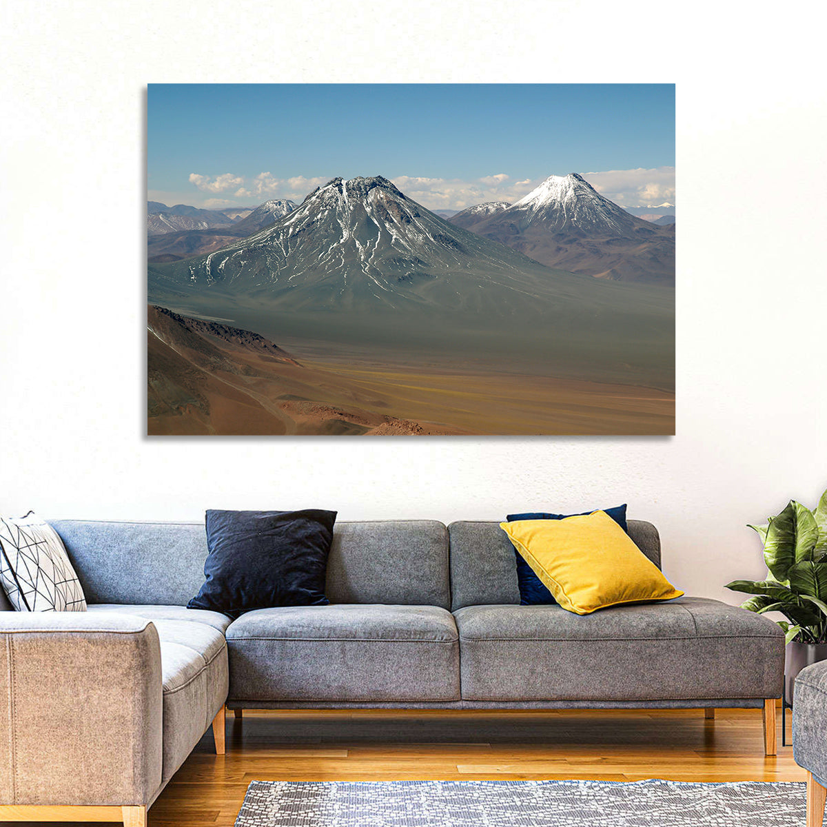 Licancabur and Juriques Peaks Wall Art