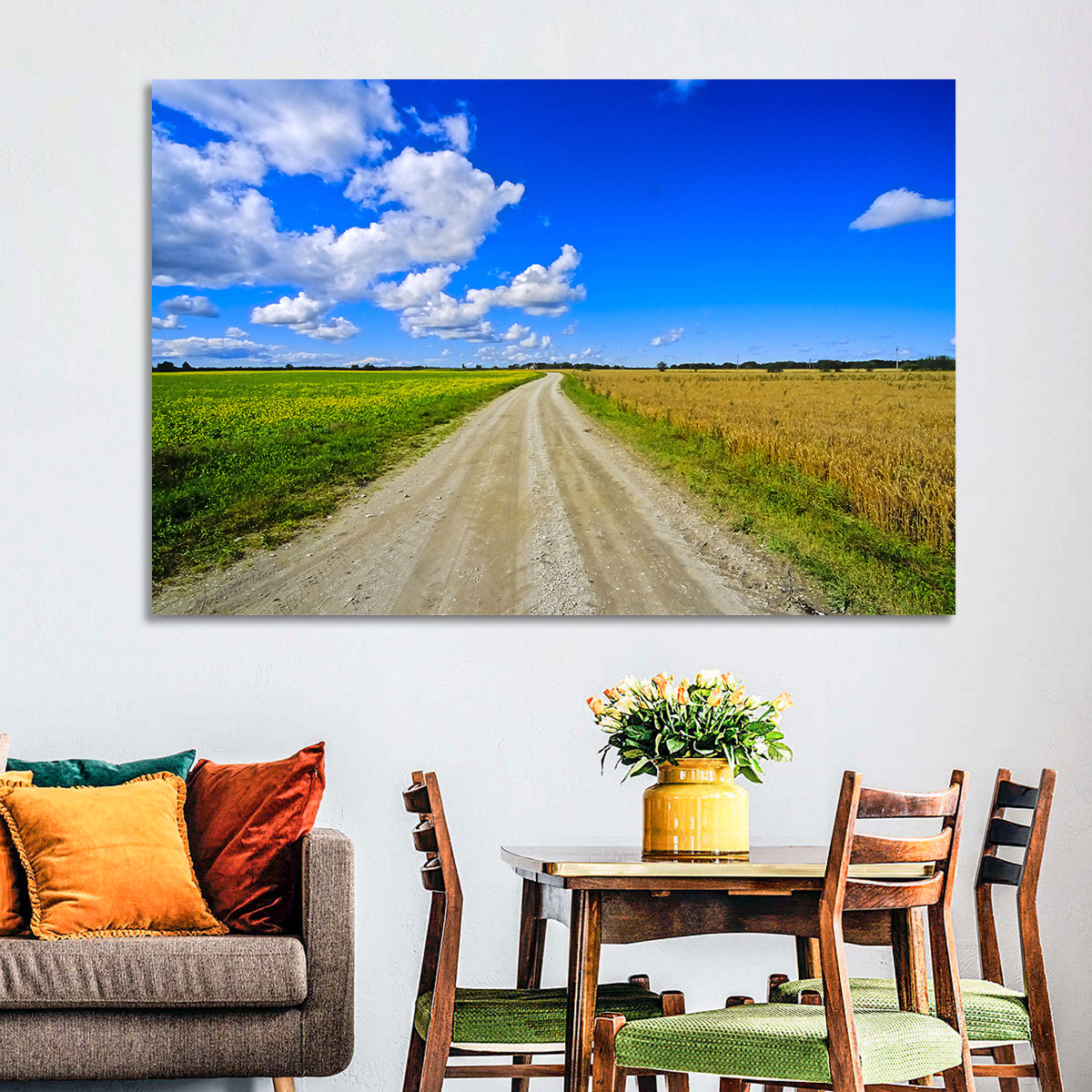 Estonian Summer Fields Wall Art