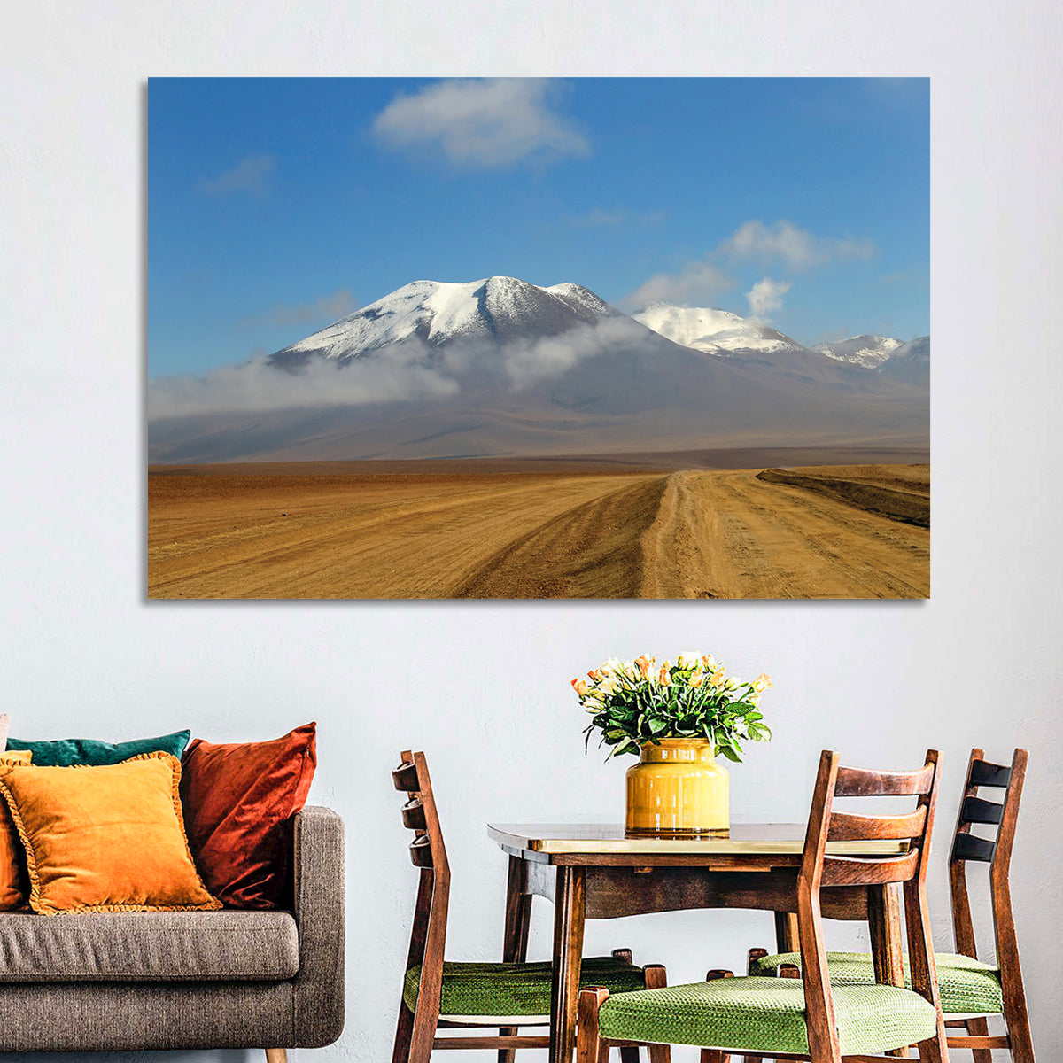 Road to Atacama Peaks Wall Art