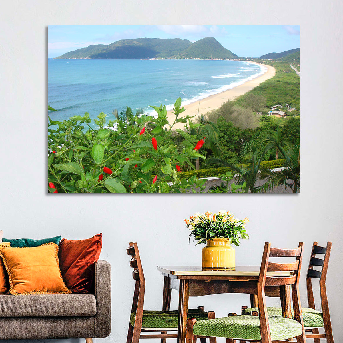 Armacao Beach Scene Wall Art