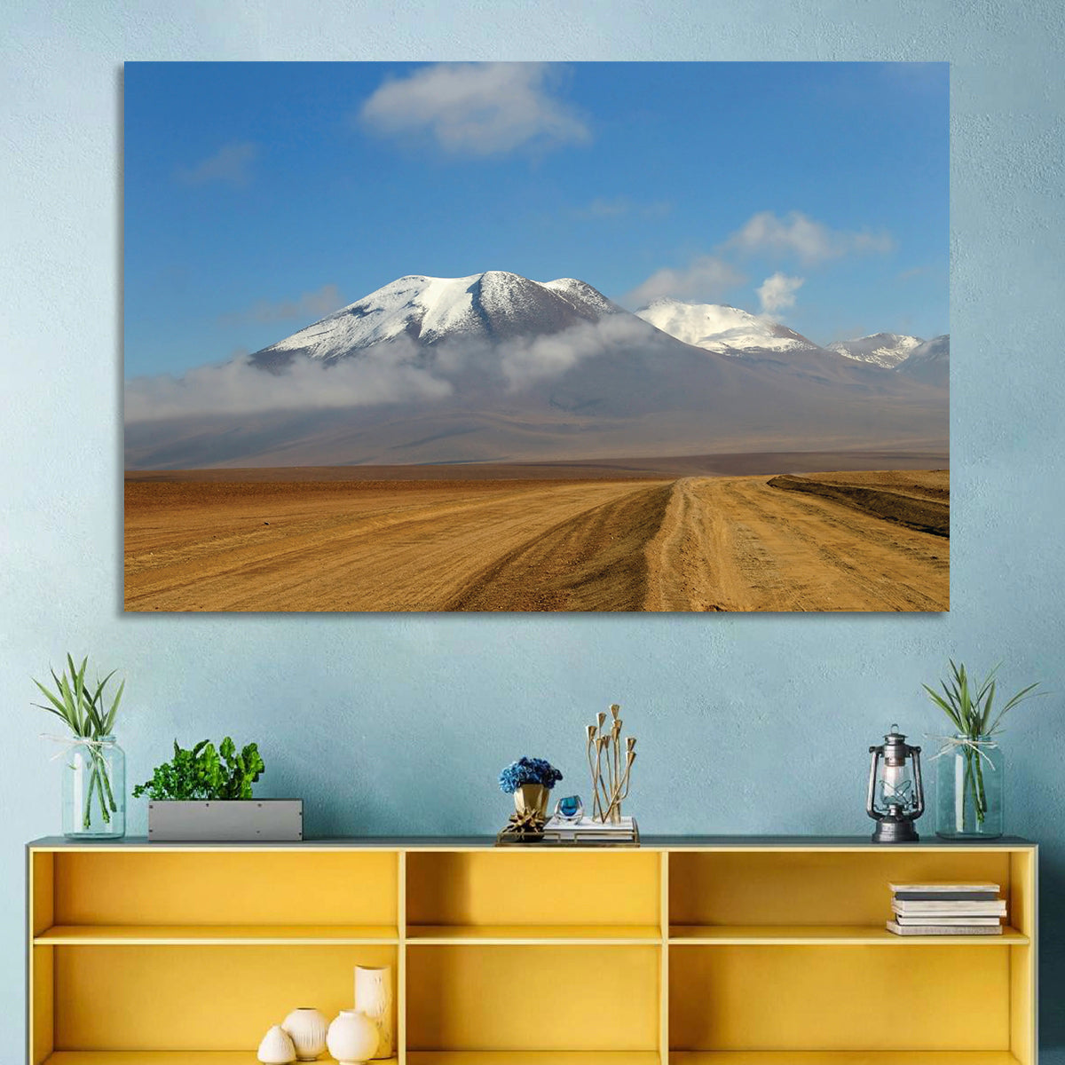 Road to Atacama Peaks Wall Art