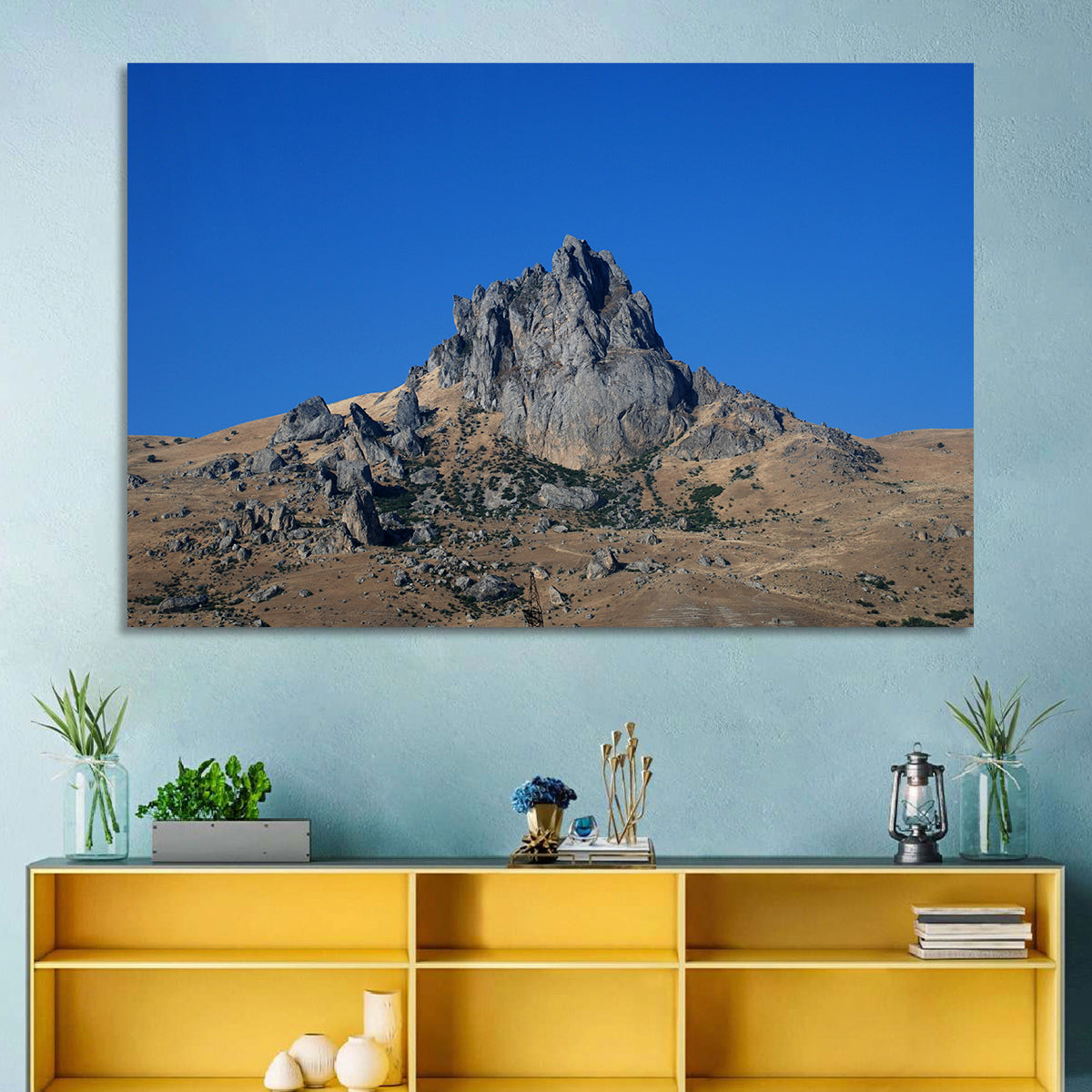 Besh Barmag Mountain Peak Wall Art