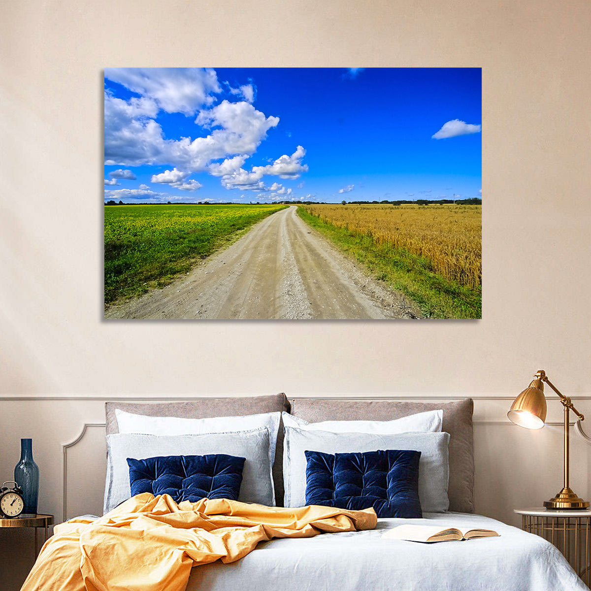 Estonian Summer Fields Wall Art