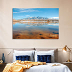 Rio Grande at Sandia Mountains Wall Art