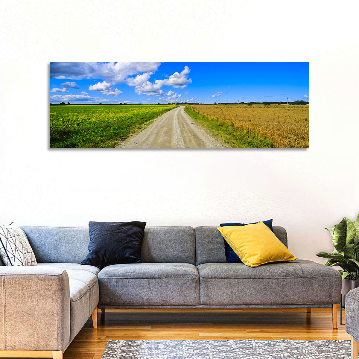 Estonian Summer Fields Wall Art