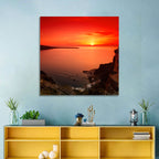 Ammoudi Bay Sunset, Oia Wall Art