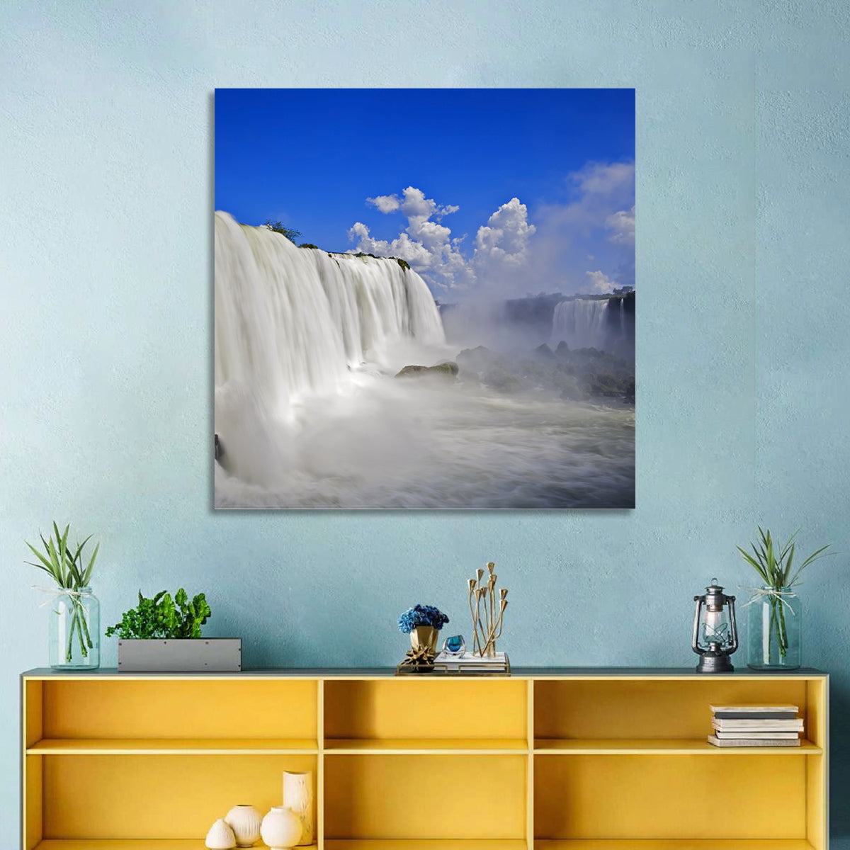 Silky Iguazu Falls, Foz Do Iguaçu Wall Art