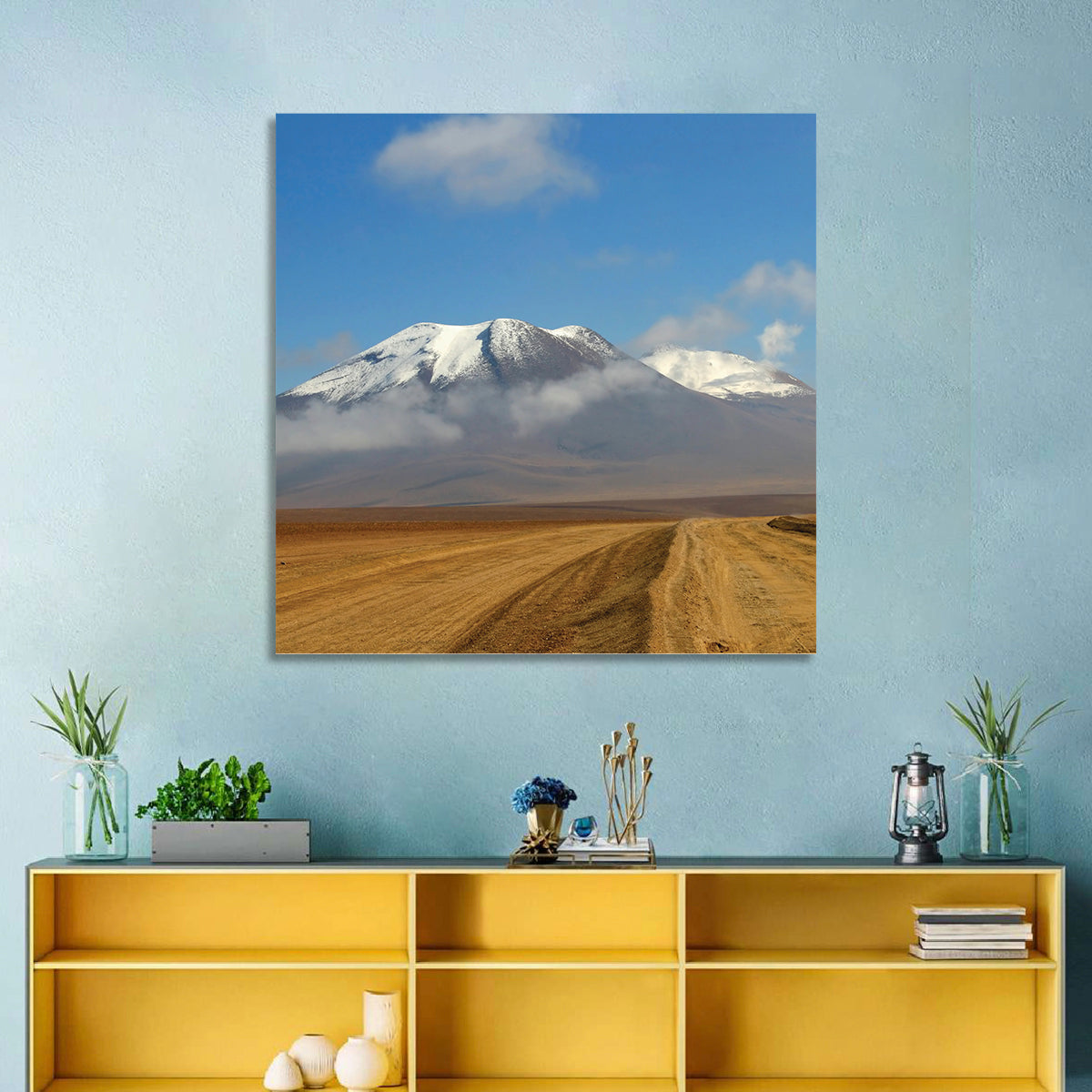 Road to Atacama Peaks Wall Art