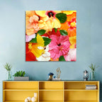 Vibrant Hibiscus Close-up Wall Art