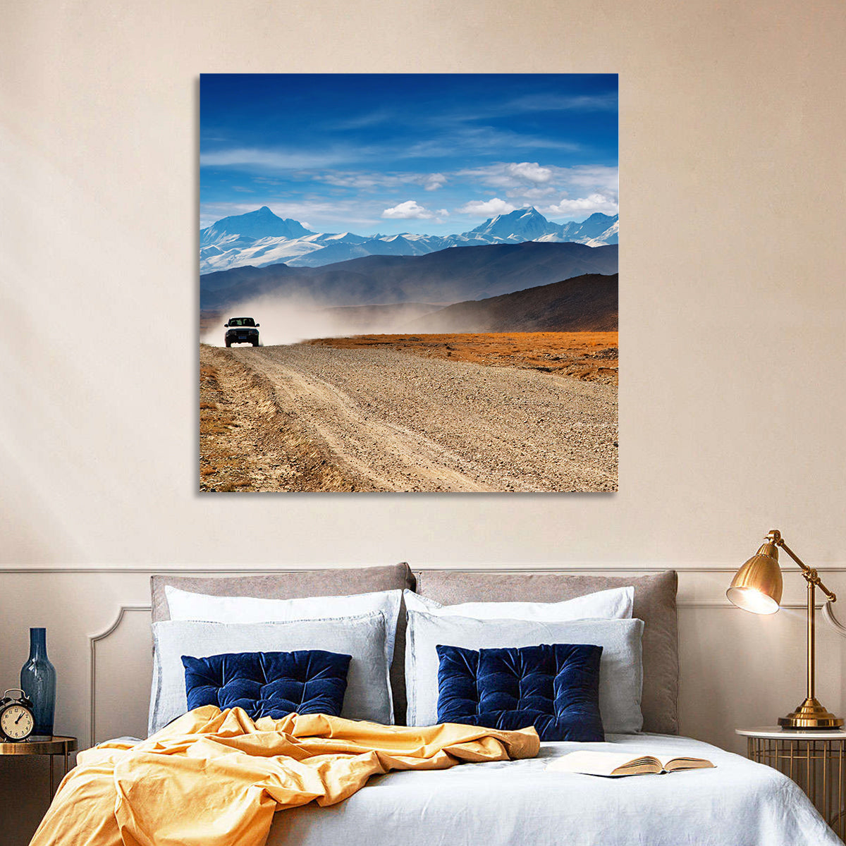 Road to Everest, Tibetan Highlands Wall Art