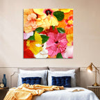 Vibrant Hibiscus Close-up Wall Art
