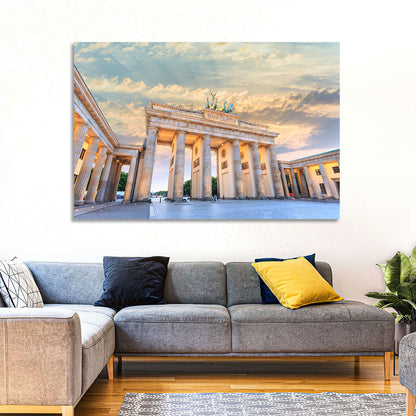 Brandenburg Gate at Sunset Wall Art