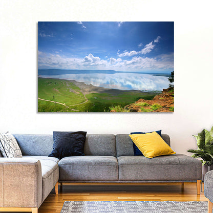 Lake Nakuru Cliffside Reflection Wall Art