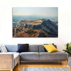 Rozafa Castle Aerial View Wall Art