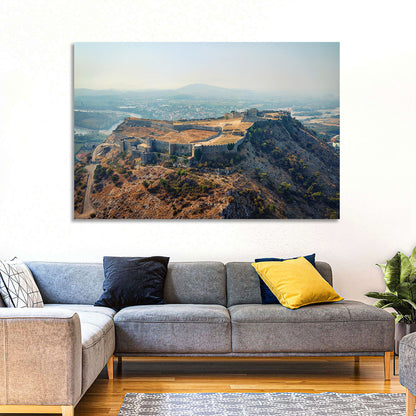 Rozafa Castle Aerial View Wall Art
