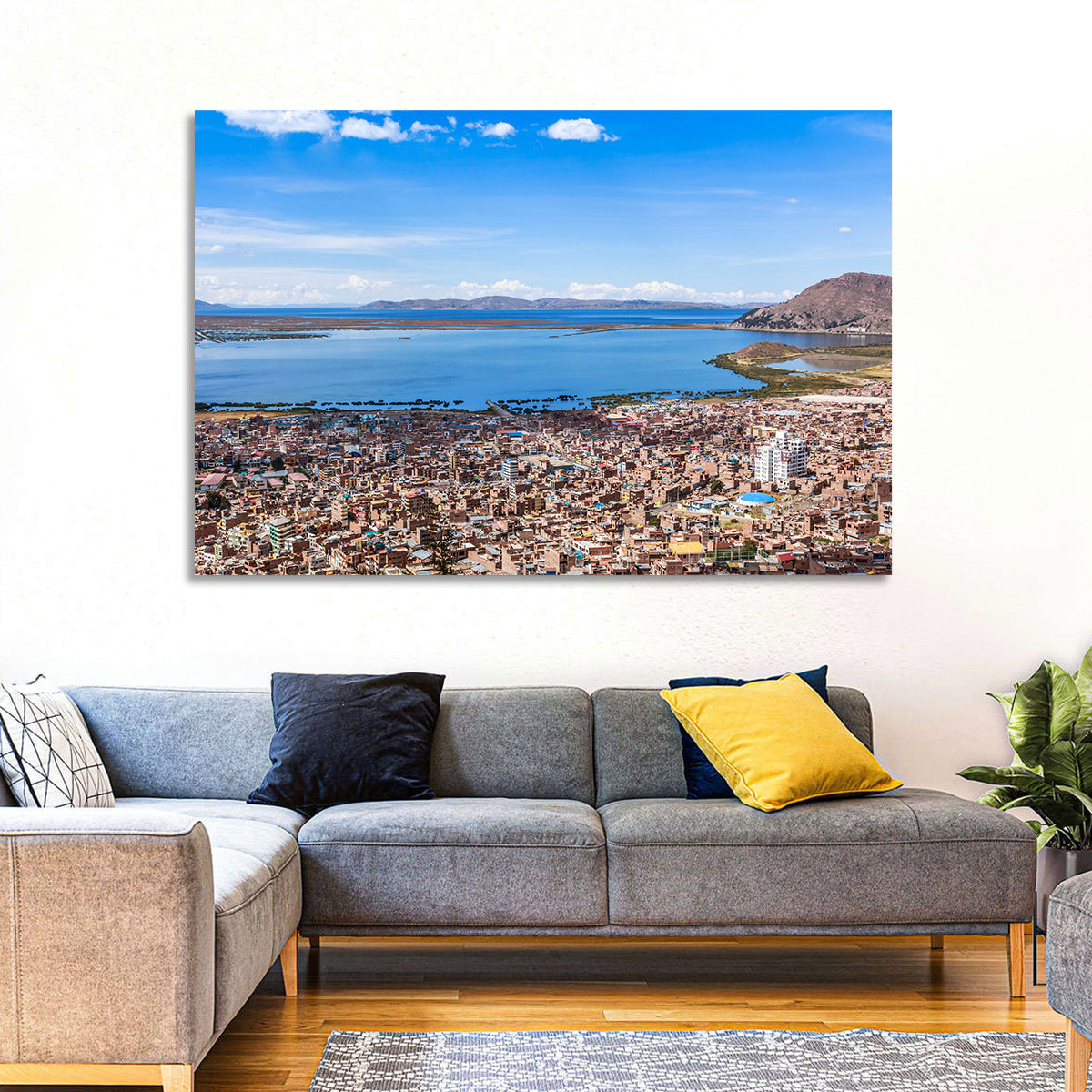Puno Over Lake Titicaca Wall Art