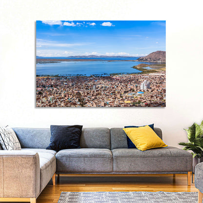 Puno Over Lake Titicaca Wall Art