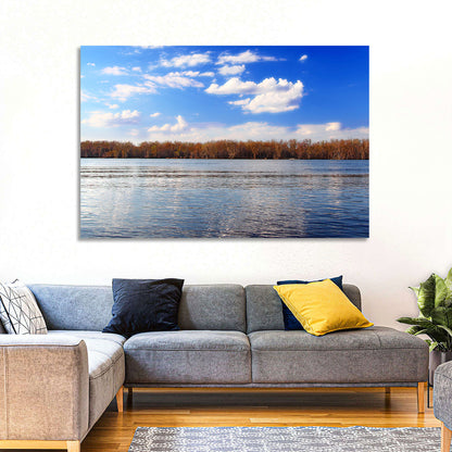 Andalusia Slough Autumn River Wall Art