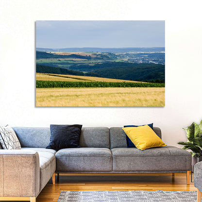 Village Grainfields Wall Art