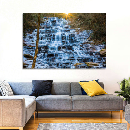 Minnehaha Falls Winter Cascade Wall Art