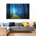 Misty Yellow Brick Road Wall Art