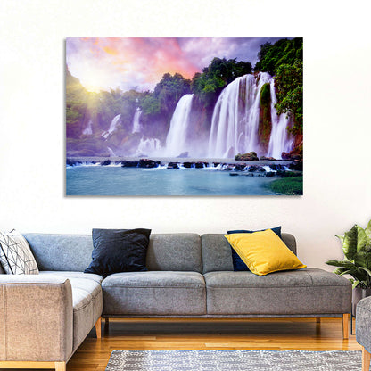 Ban Gioc Banyue Waterfall Wall Art