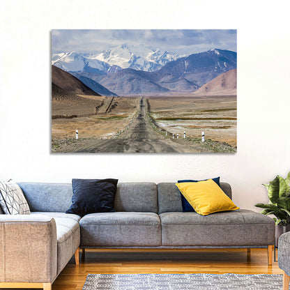 Pamir Mountain Road Wall Art